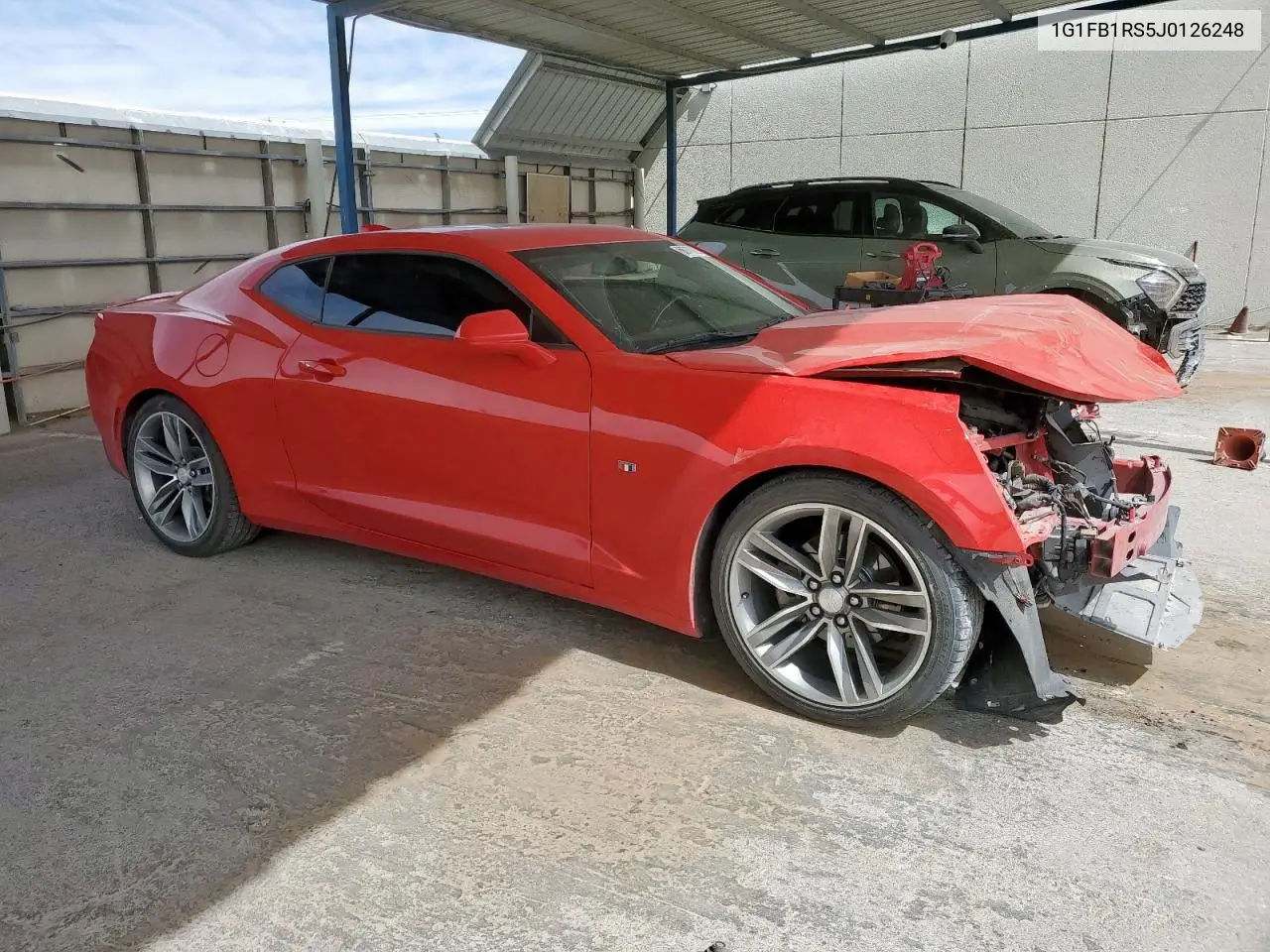 2018 Chevrolet Camaro Lt VIN: 1G1FB1RS5J0126248 Lot: 56748625