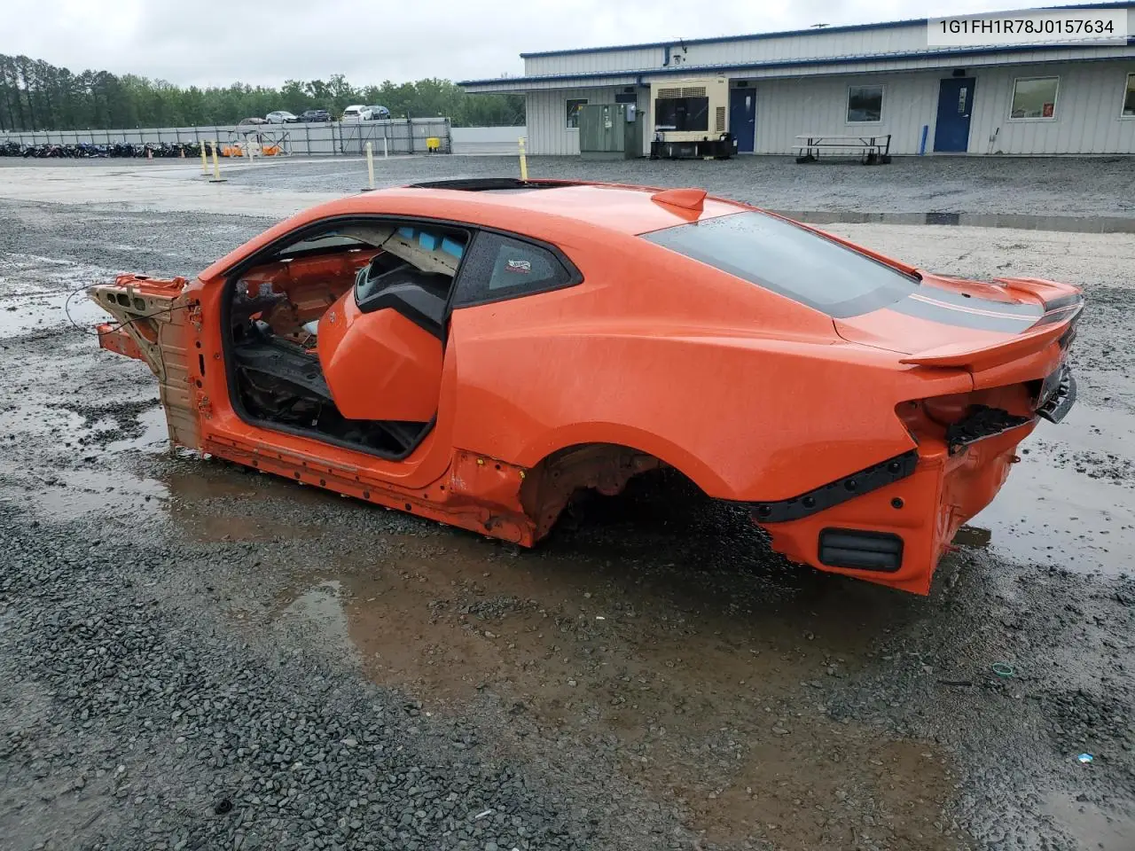2018 Chevrolet Camaro Ss VIN: 1G1FH1R78J0157634 Lot: 56853475