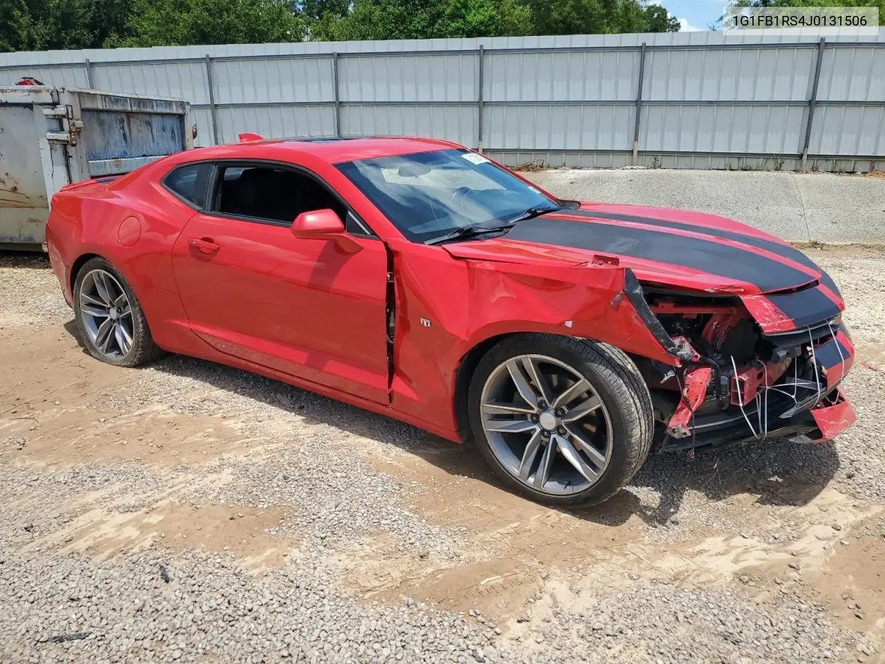 2018 Chevrolet Camaro Lt VIN: 1G1FB1RS4J0131506 Lot: 61236115