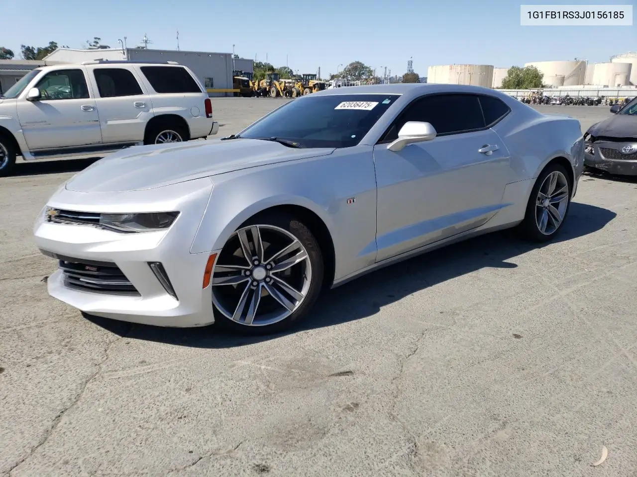 2018 Chevrolet Camaro Lt VIN: 1G1FB1RS3J0156185 Lot: 62036475