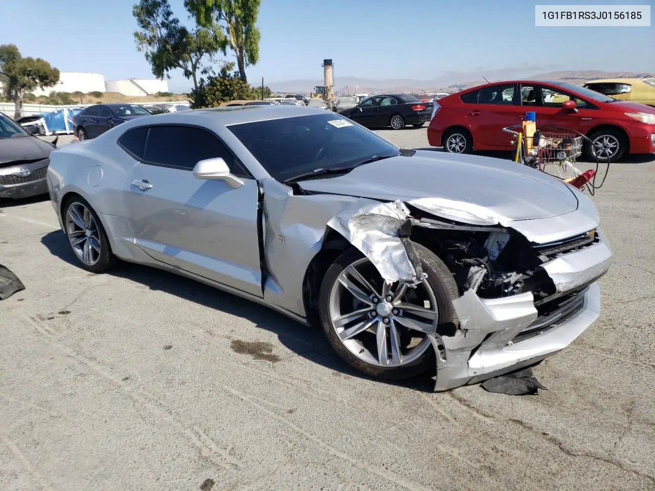 2018 Chevrolet Camaro Lt VIN: 1G1FB1RS3J0156185 Lot: 62036475