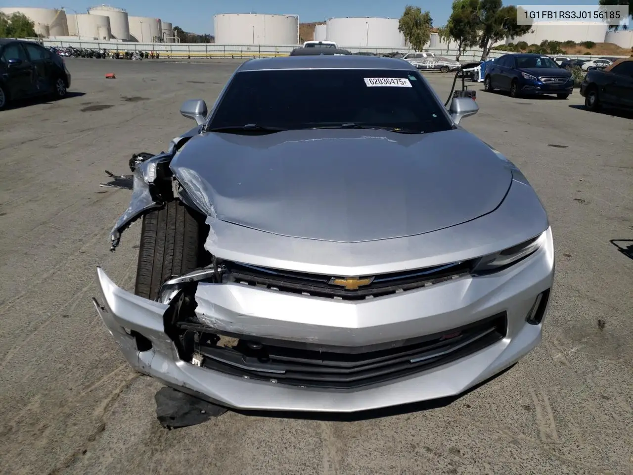 2018 Chevrolet Camaro Lt VIN: 1G1FB1RS3J0156185 Lot: 62036475