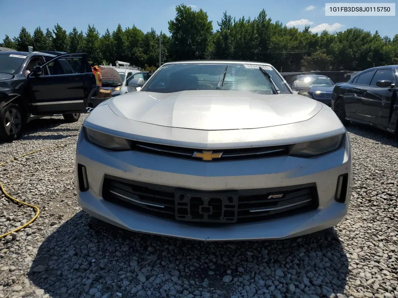 2018 Chevrolet Camaro Lt VIN: 1G1FB3DS8J0115750 Lot: 62947665