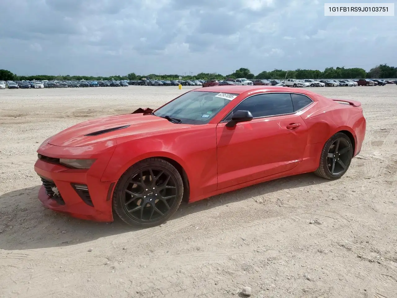 2018 Chevrolet Camaro Lt VIN: 1G1FB1RS9J0103751 Lot: 62951095