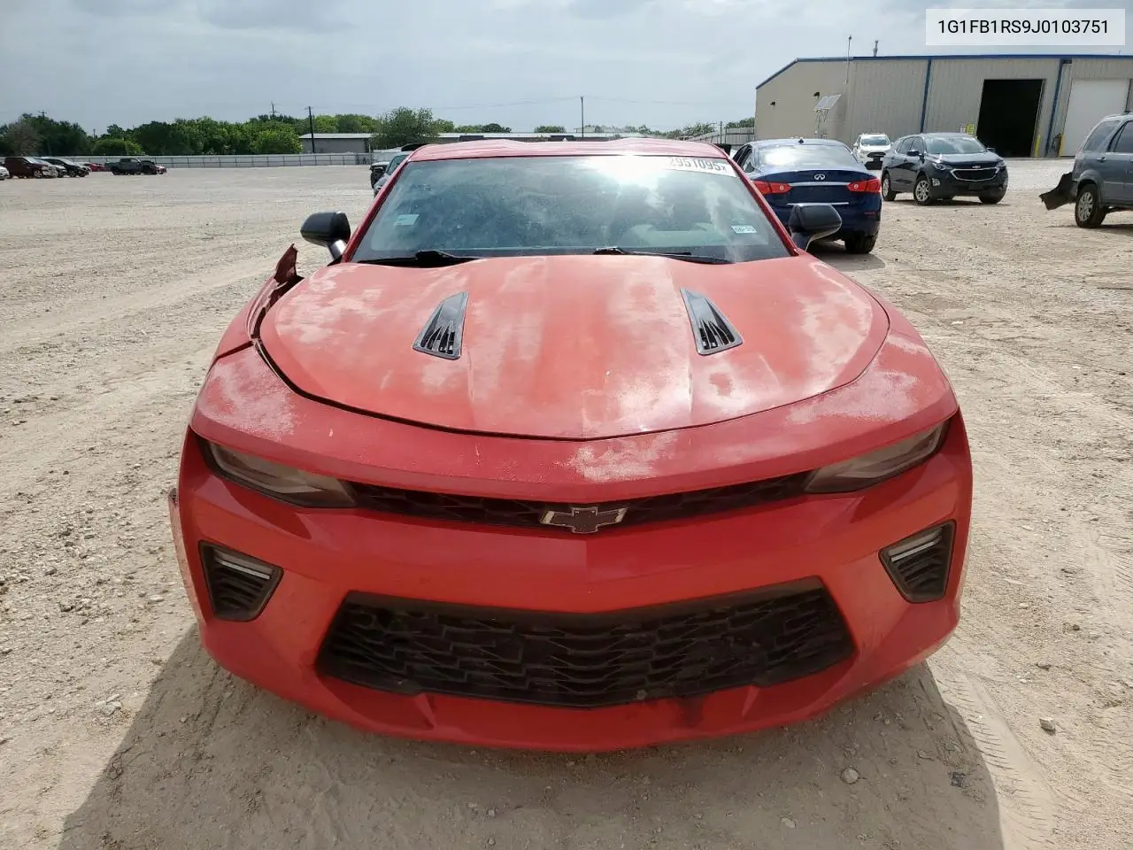 2018 Chevrolet Camaro Lt VIN: 1G1FB1RS9J0103751 Lot: 62951095