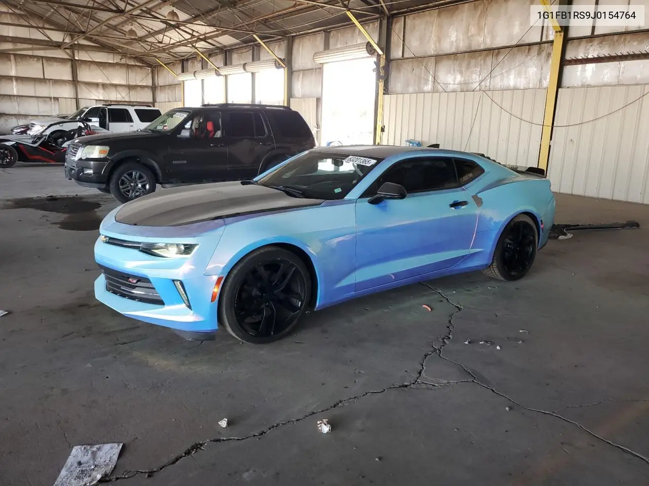 2018 Chevrolet Camaro Lt VIN: 1G1FB1RS9J0154764 Lot: 63201365
