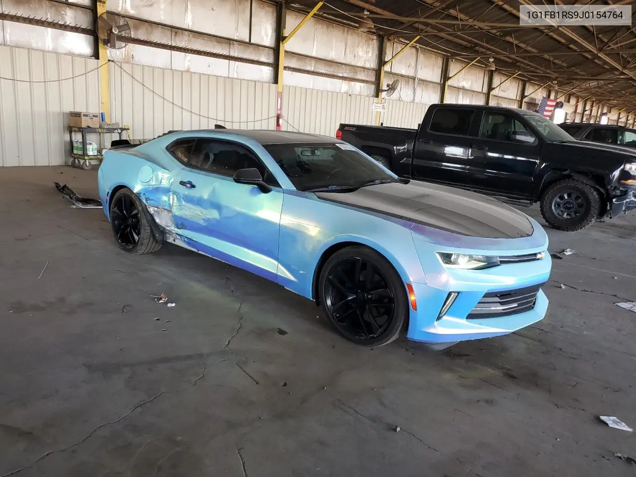 2018 Chevrolet Camaro Lt VIN: 1G1FB1RS9J0154764 Lot: 63201365