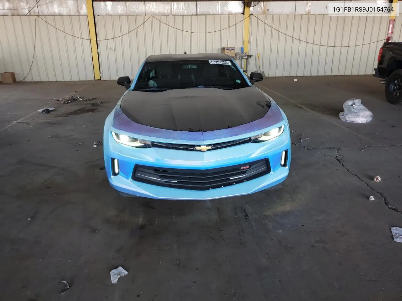 2018 Chevrolet Camaro Lt VIN: 1G1FB1RS9J0154764 Lot: 63201365