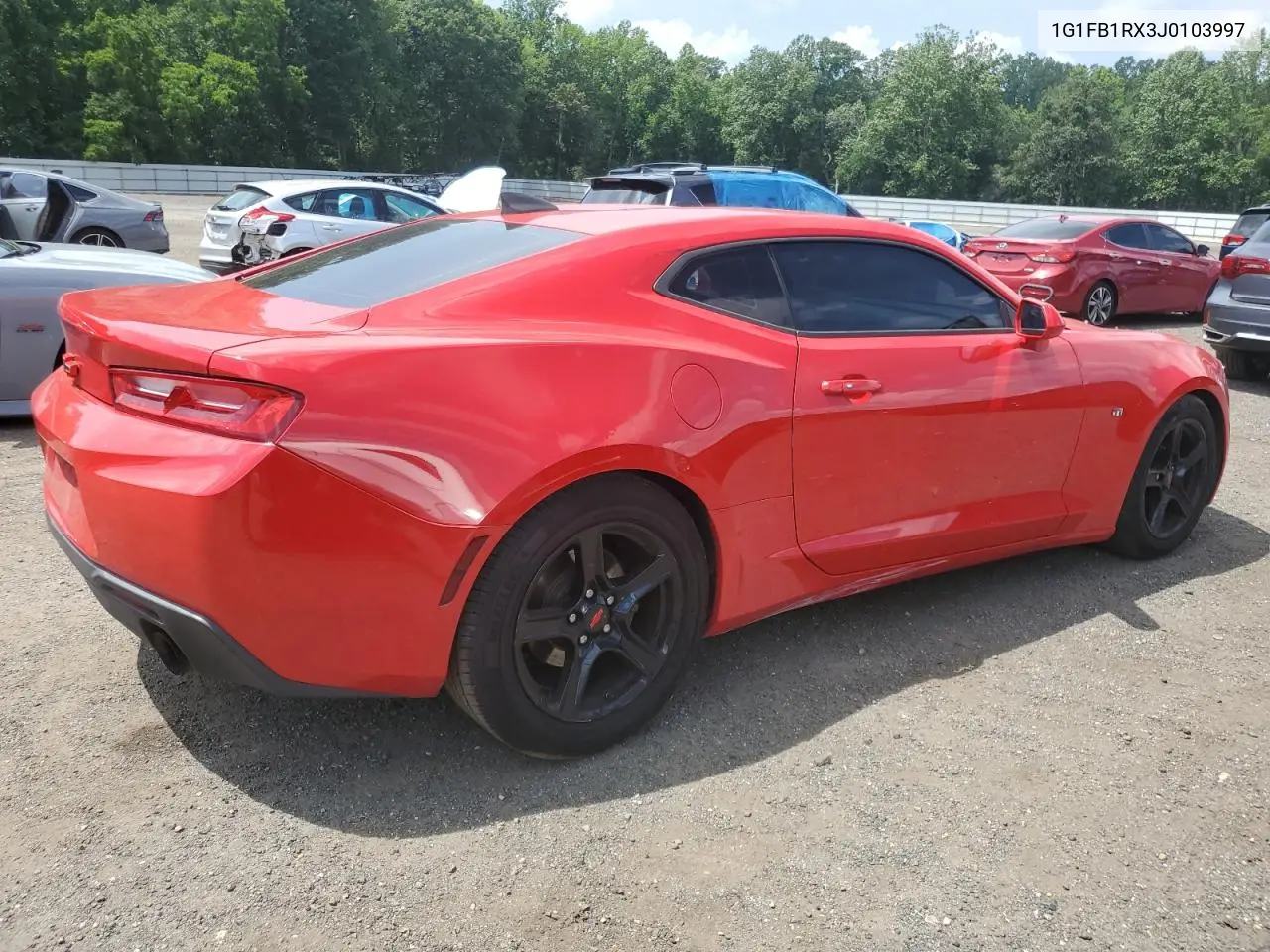 2018 Chevrolet Camaro Lt VIN: 1G1FB1RX3J0103997 Lot: 63273565