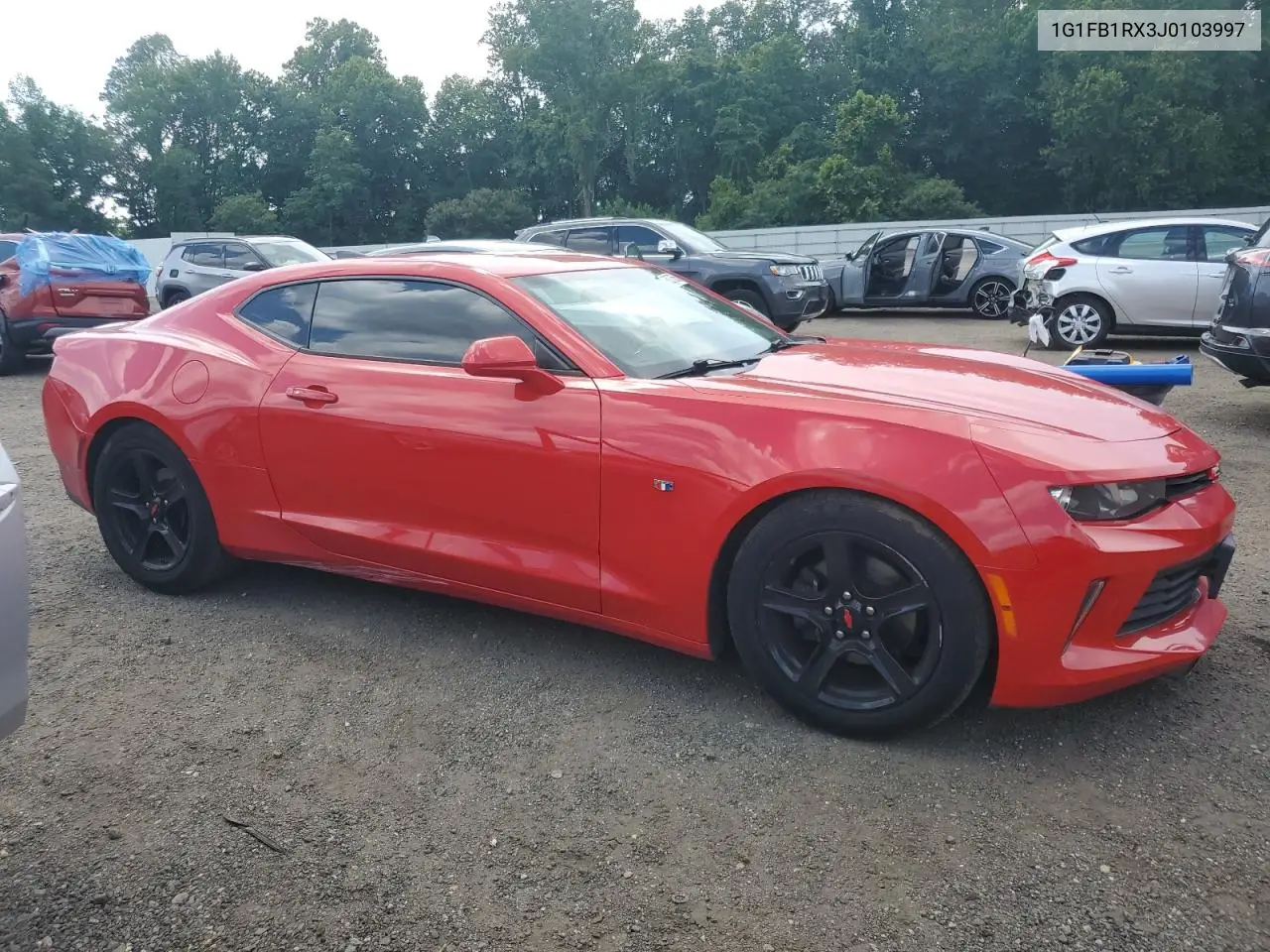 2018 Chevrolet Camaro Lt VIN: 1G1FB1RX3J0103997 Lot: 63273565