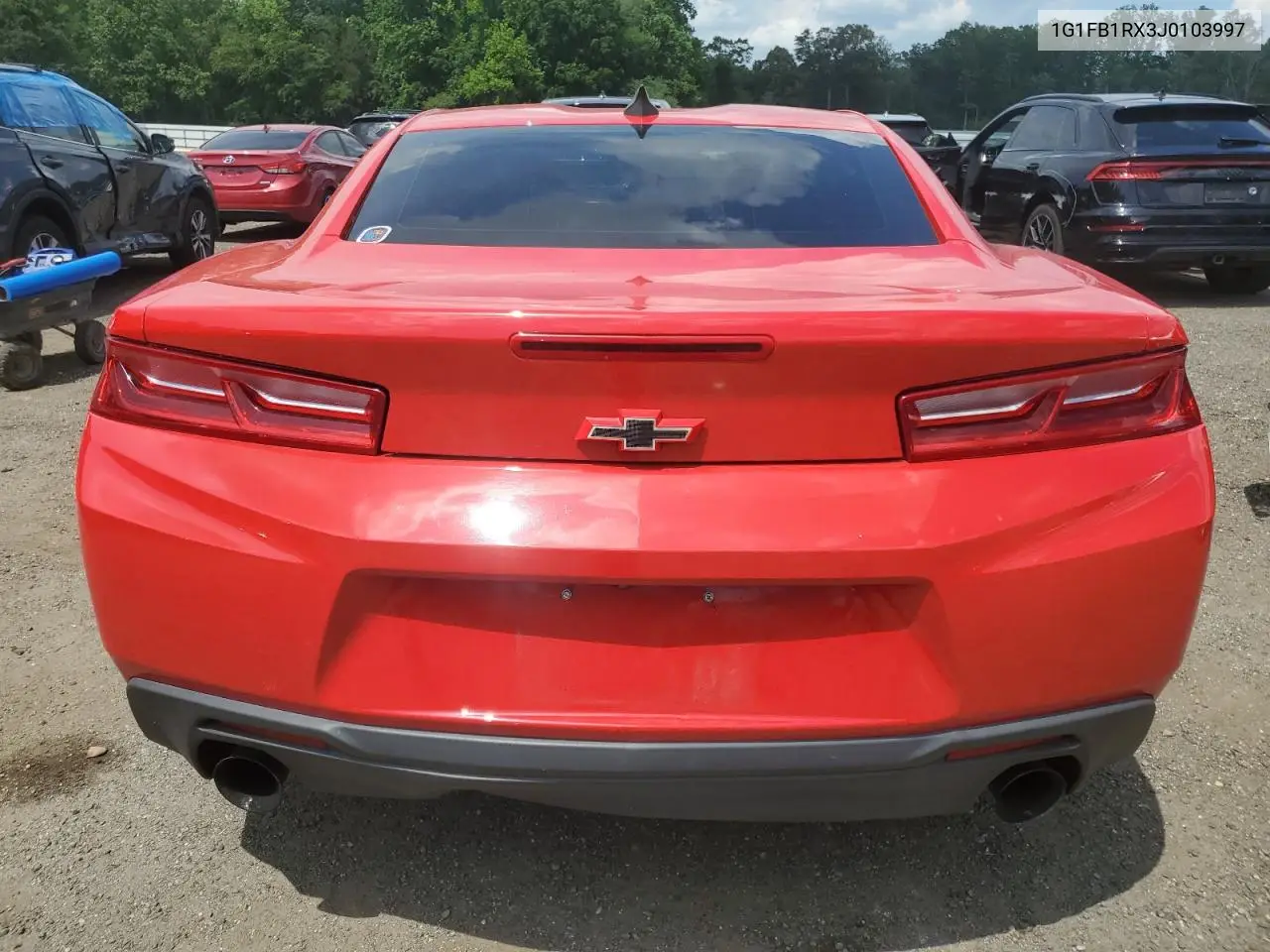 2018 Chevrolet Camaro Lt VIN: 1G1FB1RX3J0103997 Lot: 63273565