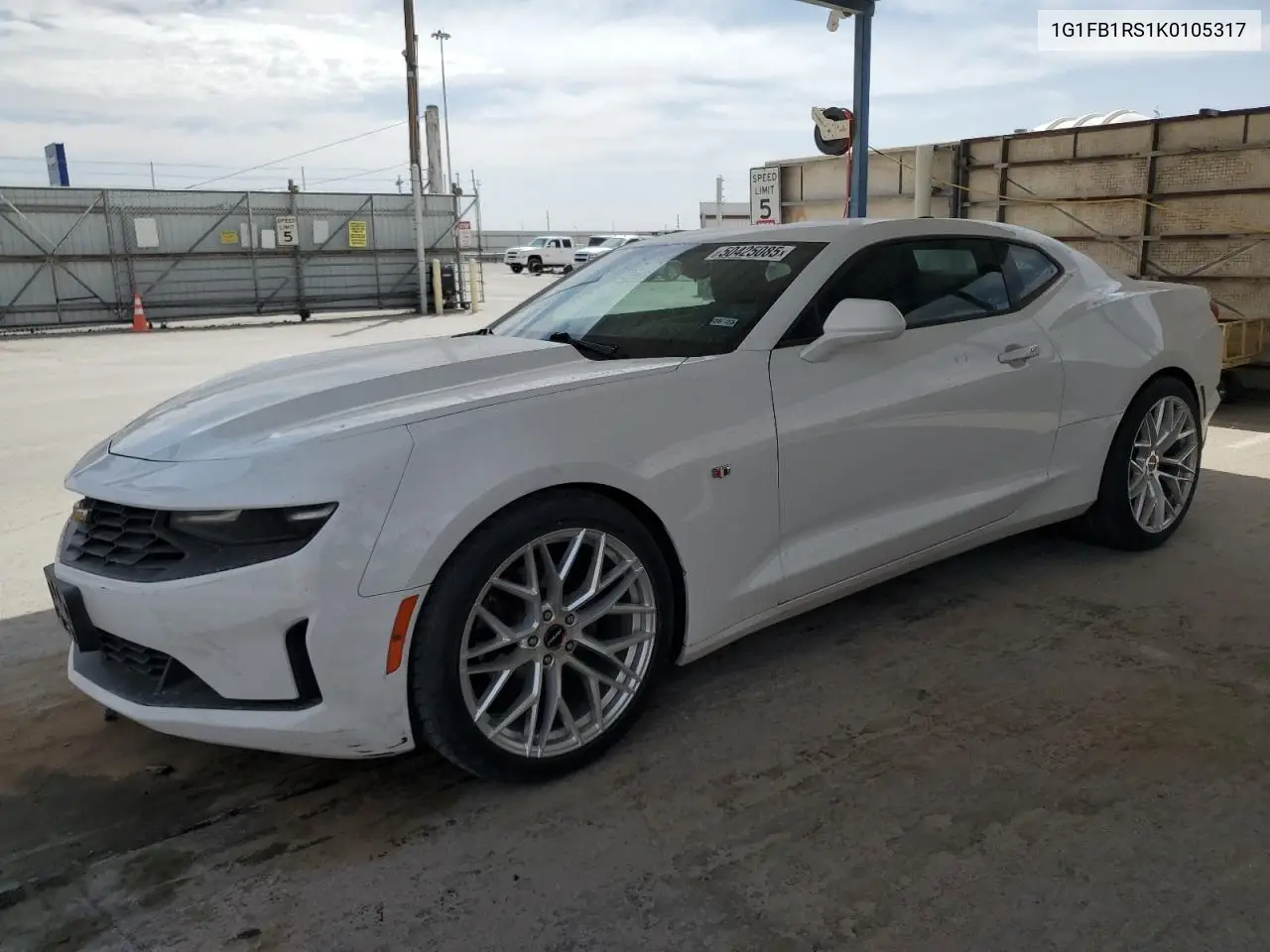 2019 Chevrolet Camaro Ls VIN: 1G1FB1RS1K0105317 Lot: 50425085