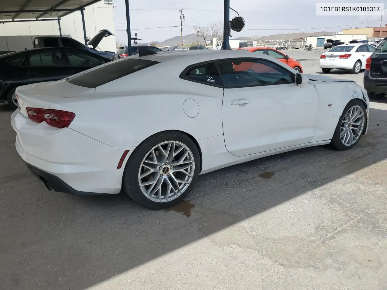 2019 Chevrolet Camaro Ls VIN: 1G1FB1RS1K0105317 Lot: 50425085