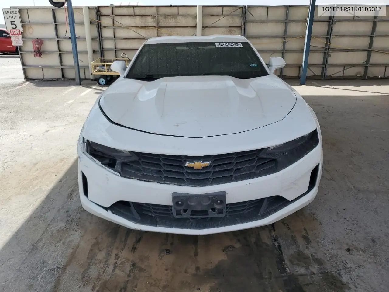 2019 Chevrolet Camaro Ls VIN: 1G1FB1RS1K0105317 Lot: 50425085
