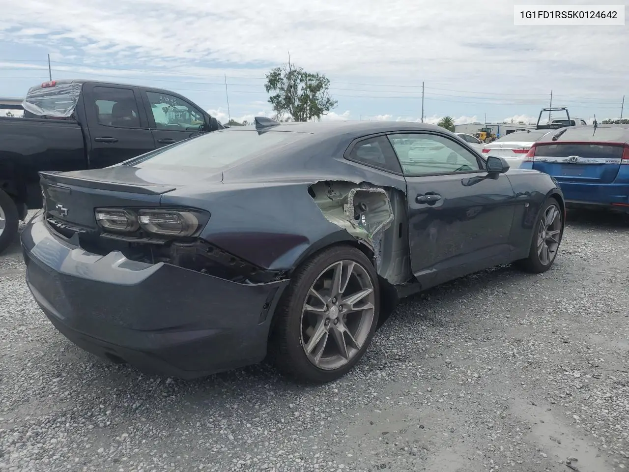 2019 Chevrolet Camaro Lt VIN: 1G1FD1RS5K0124642 Lot: 56527275