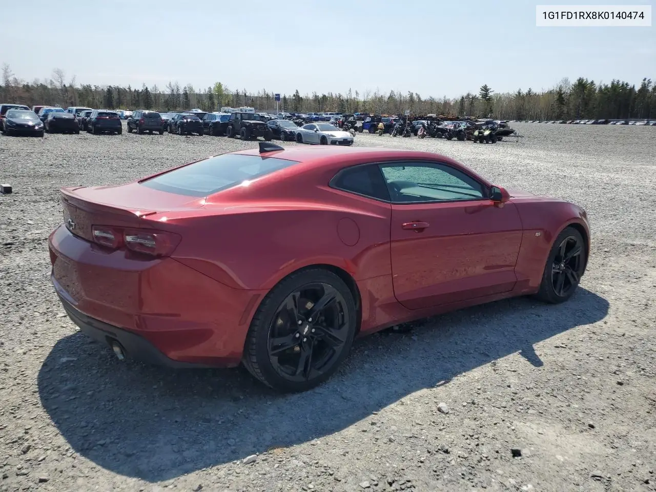 2019 Chevrolet Camaro Lt VIN: 1G1FD1RX8K0140474 Lot: 56942855