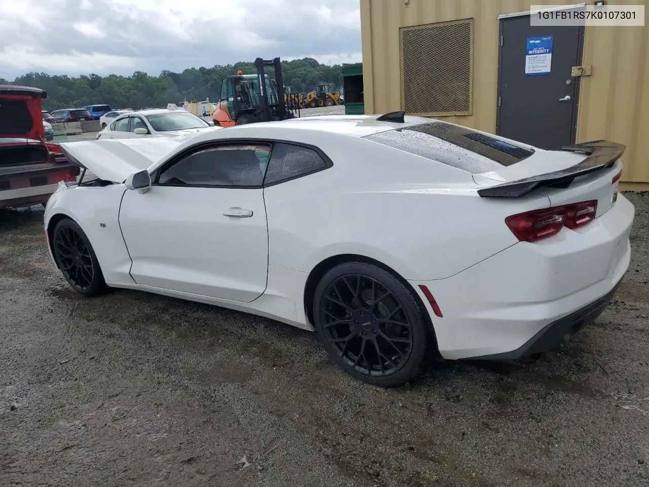 2019 Chevrolet Camaro Ls VIN: 1G1FB1RS7K0107301 Lot: 59657845