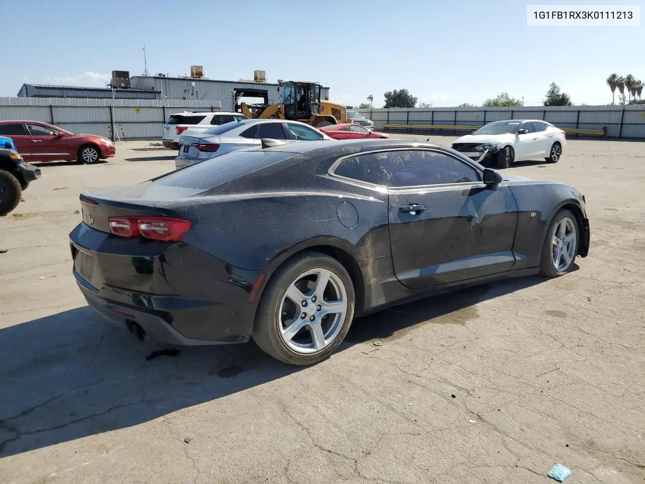 2019 Chevrolet Camaro Ls VIN: 1G1FB1RX3K0111213 Lot: 63327325