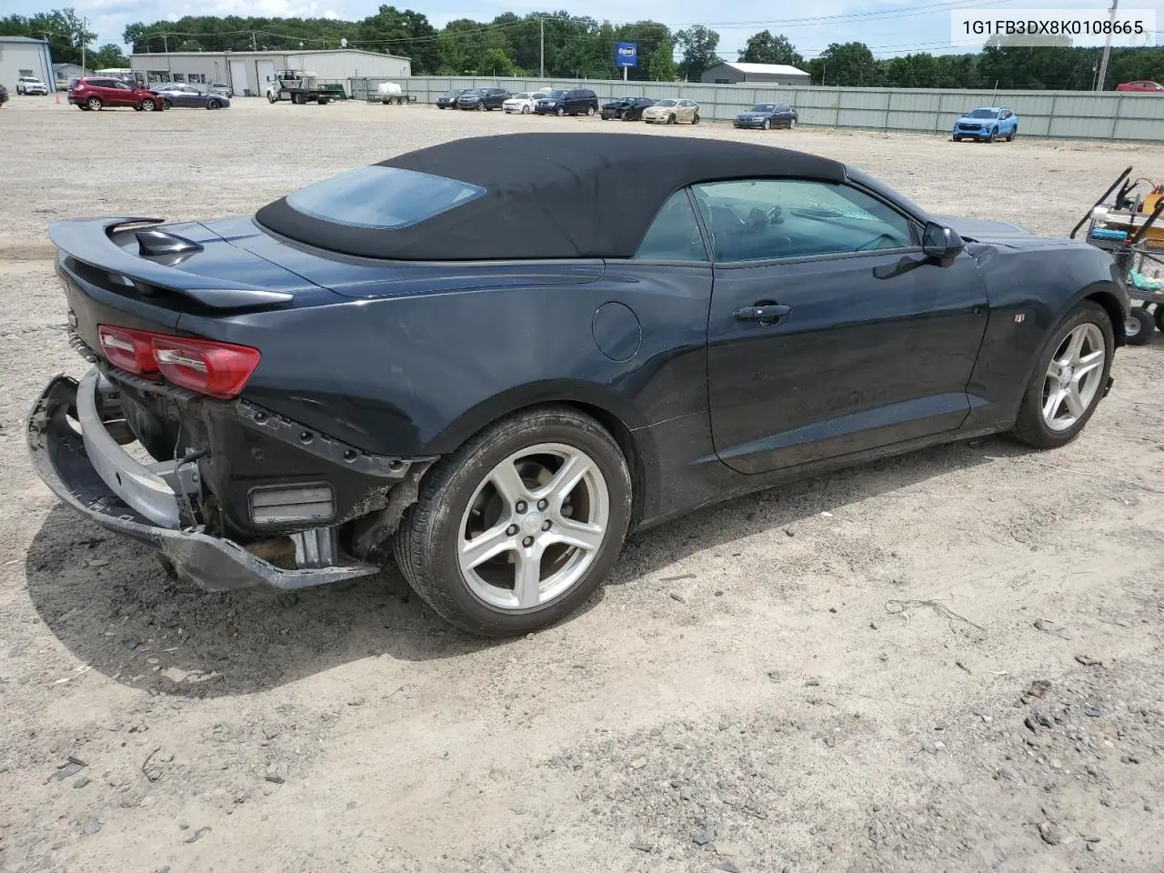2019 Chevrolet Camaro Ls VIN: 1G1FB3DX8K0108665 Lot: 63430405