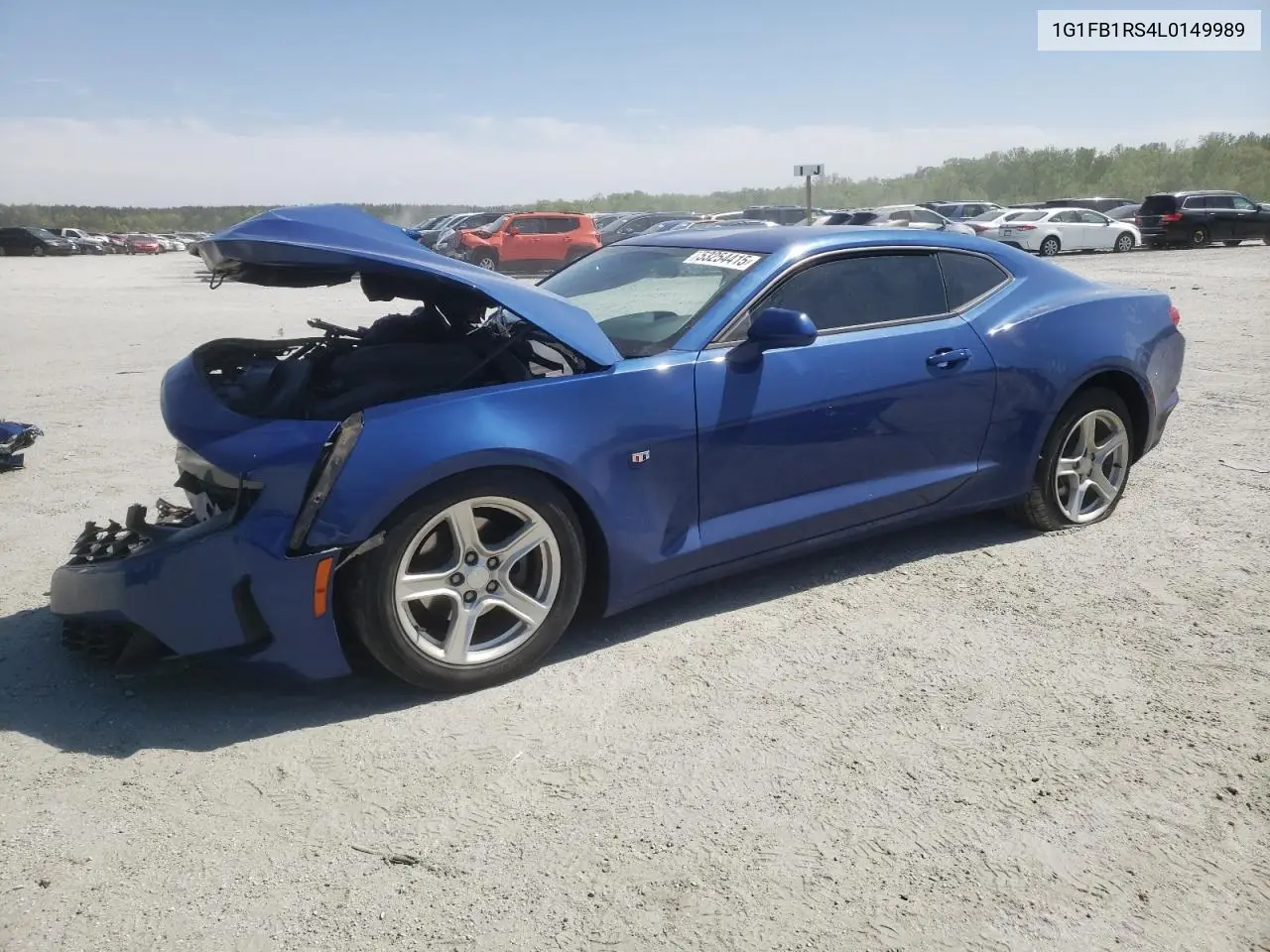 2020 Chevrolet Camaro Ls VIN: 1G1FB1RS4L0149989 Lot: 53254415