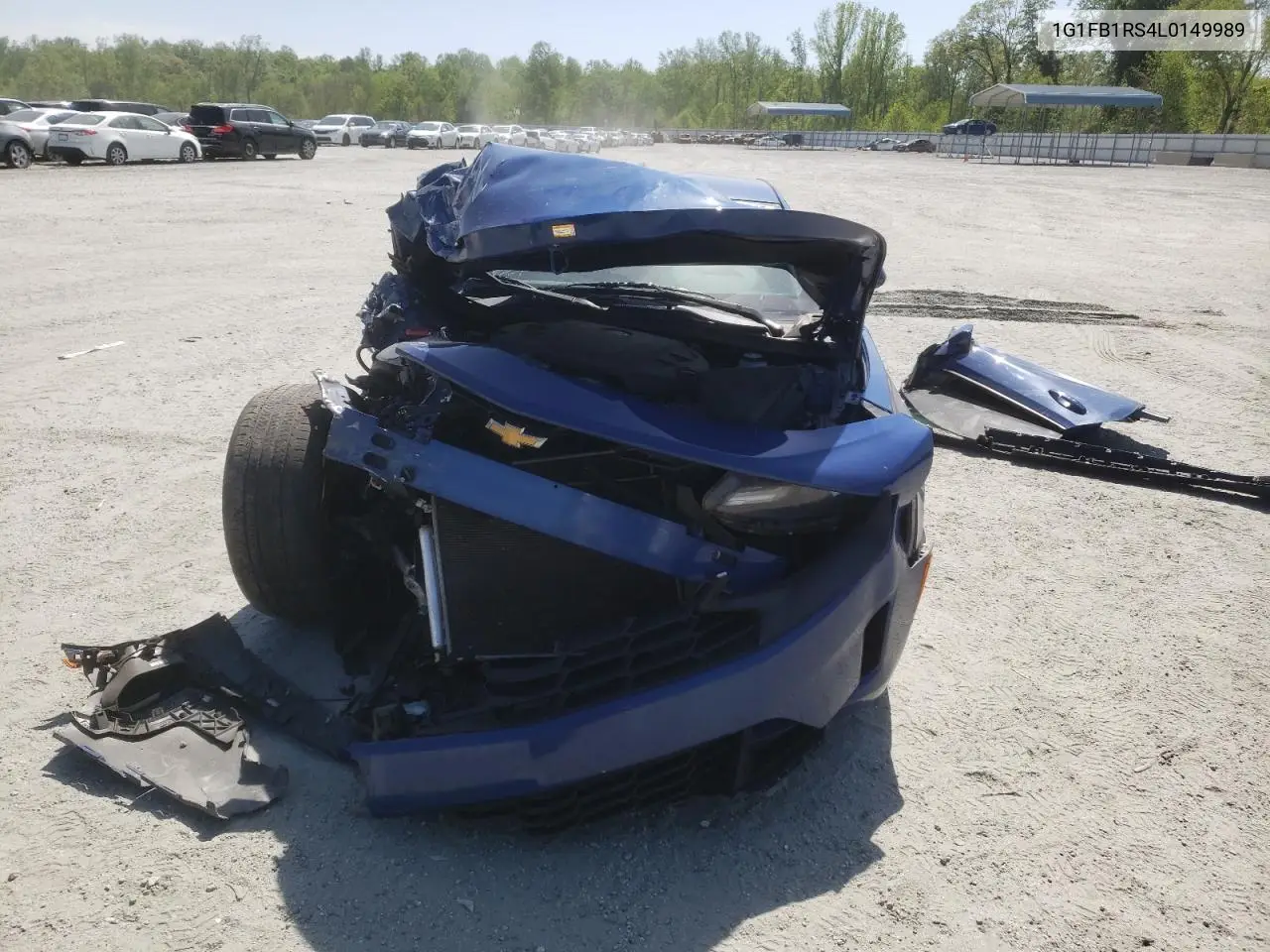 2020 Chevrolet Camaro Ls VIN: 1G1FB1RS4L0149989 Lot: 53254415