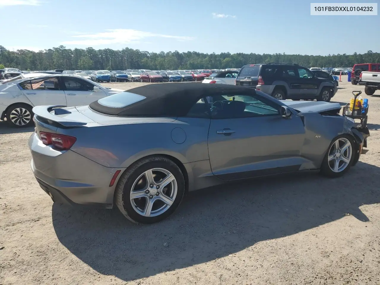 2020 Chevrolet Camaro Ls VIN: 1G1FB3DXXL0104232 Lot: 56117385