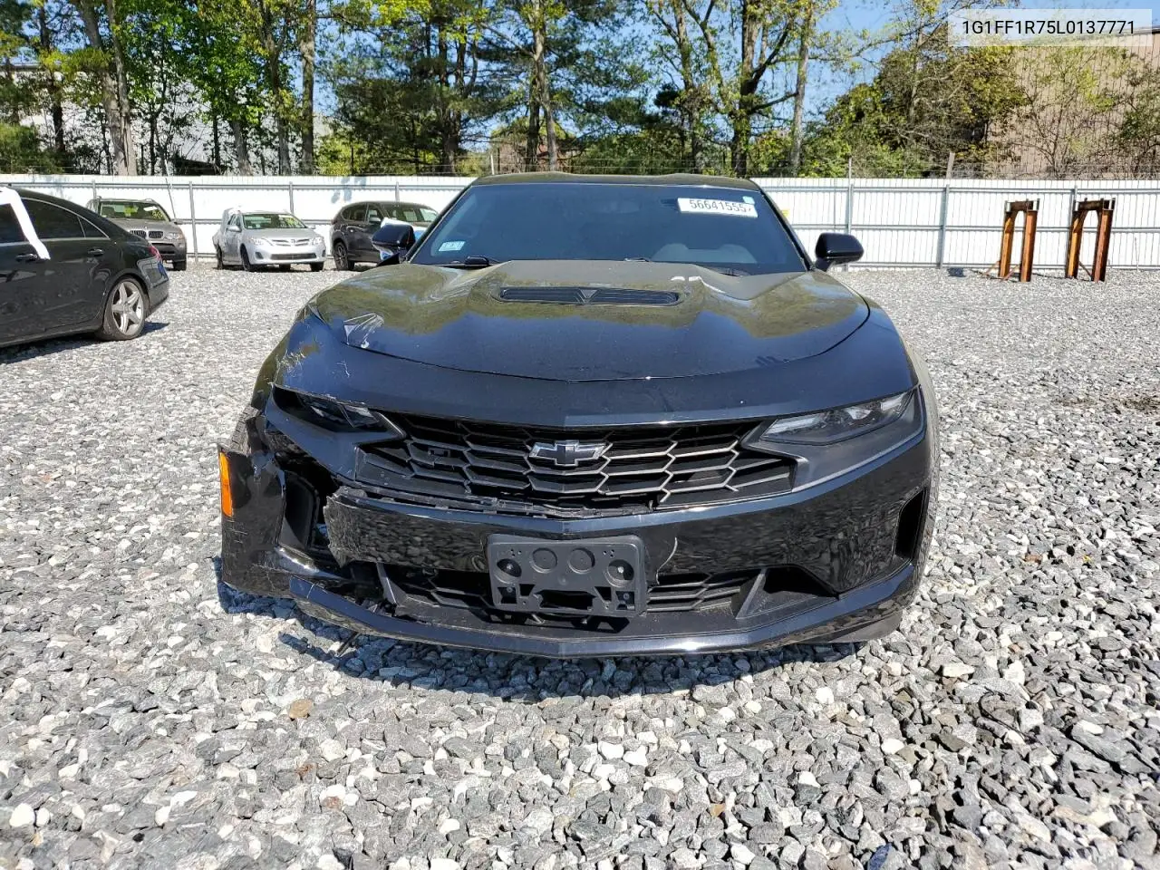 2020 Chevrolet Camaro Lz VIN: 1G1FF1R75L0137771 Lot: 56641555