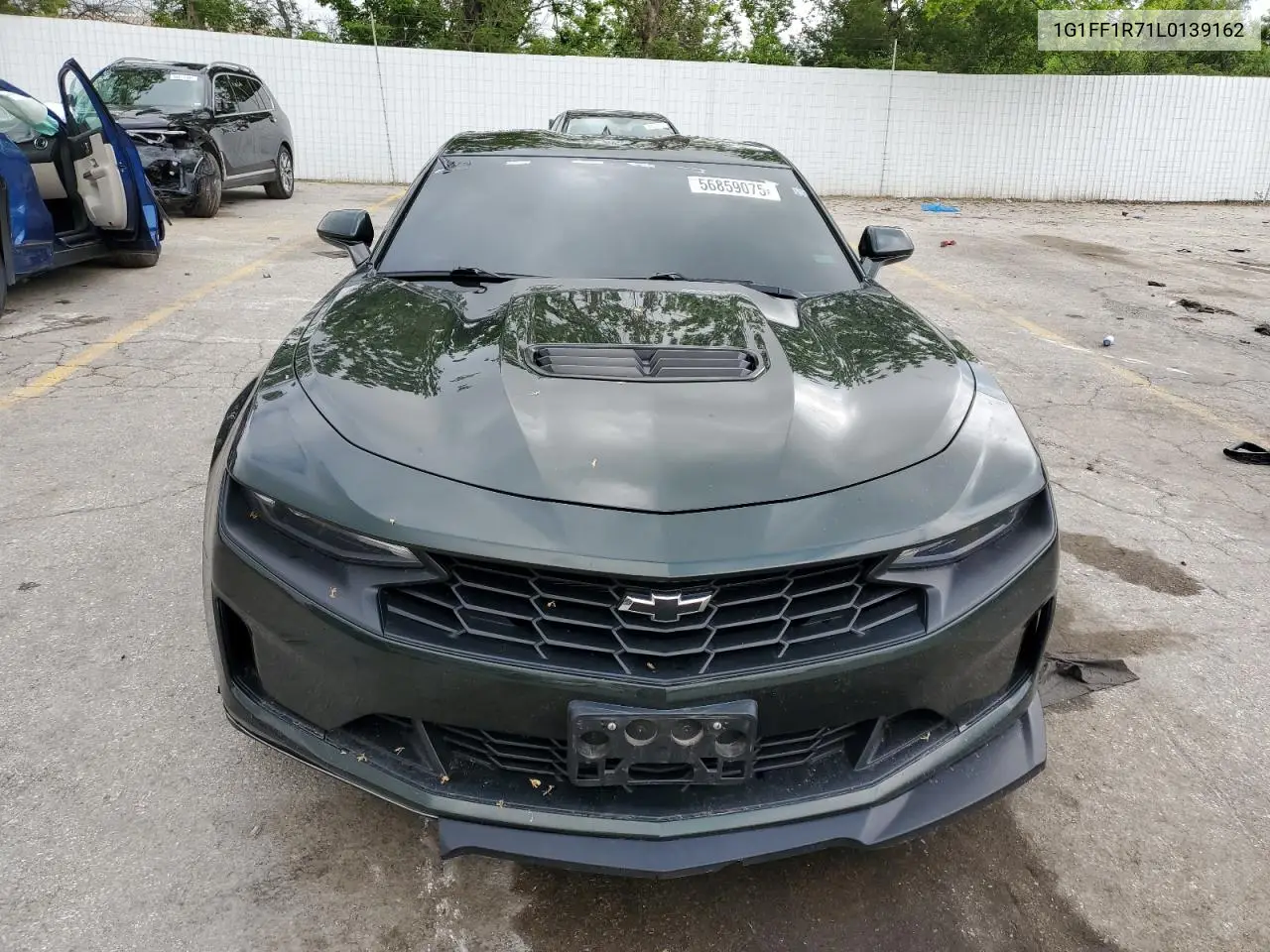 2020 Chevrolet Camaro Lz VIN: 1G1FF1R71L0139162 Lot: 56859075