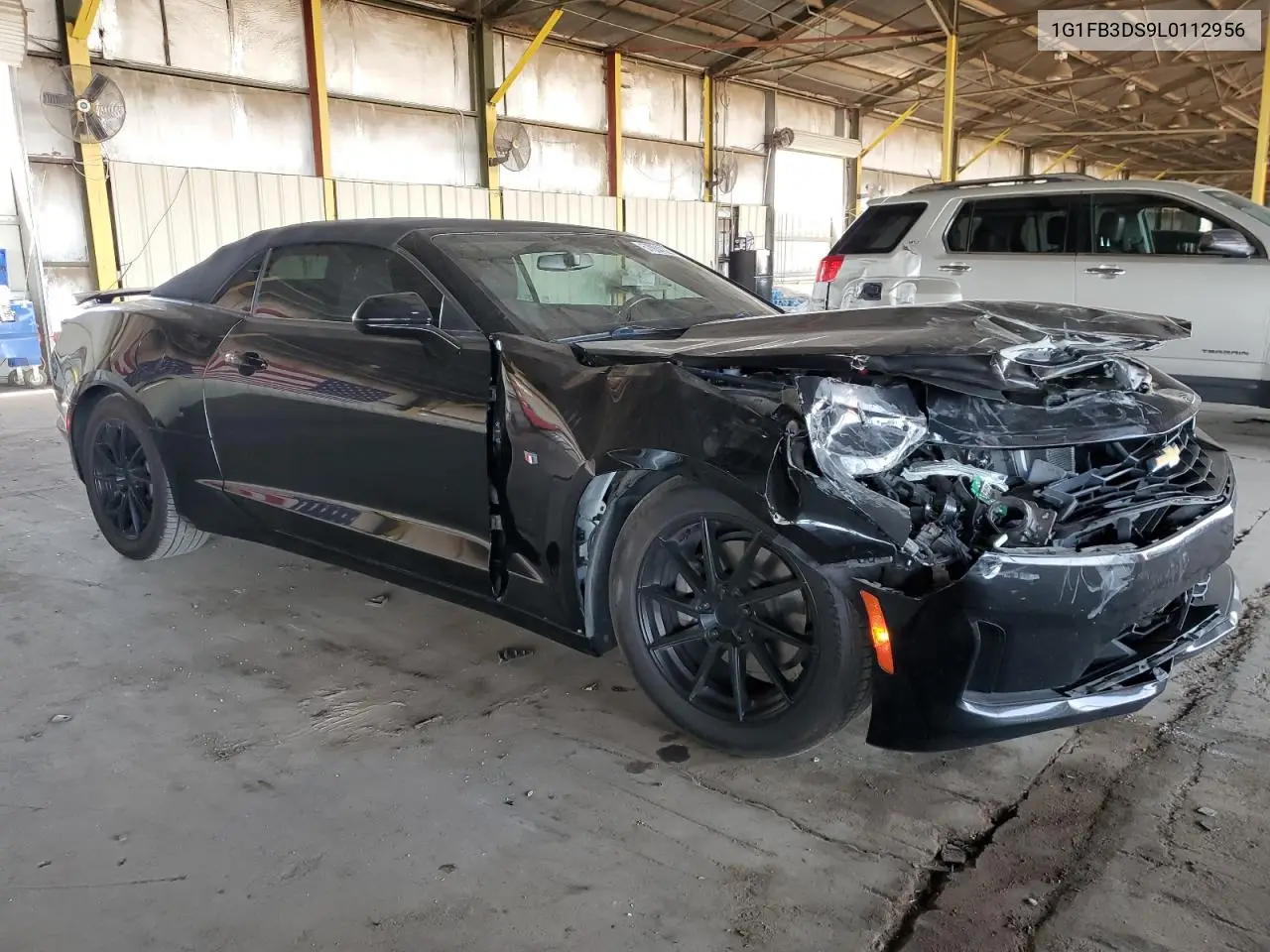 2020 Chevrolet Camaro Ls VIN: 1G1FB3DS9L0112956 Lot: 57064225