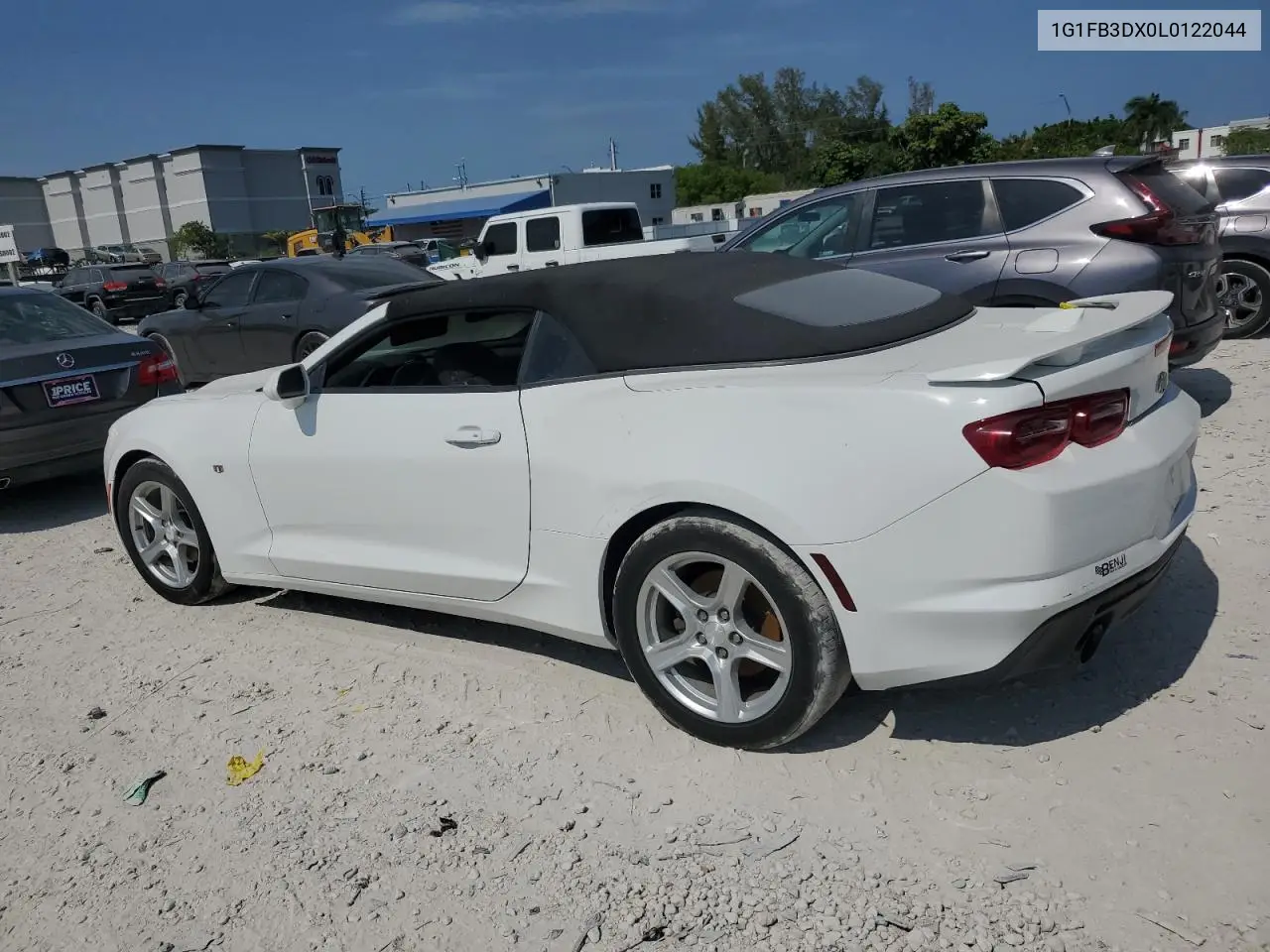 2020 Chevrolet Camaro Ls VIN: 1G1FB3DX0L0122044 Lot: 57953485