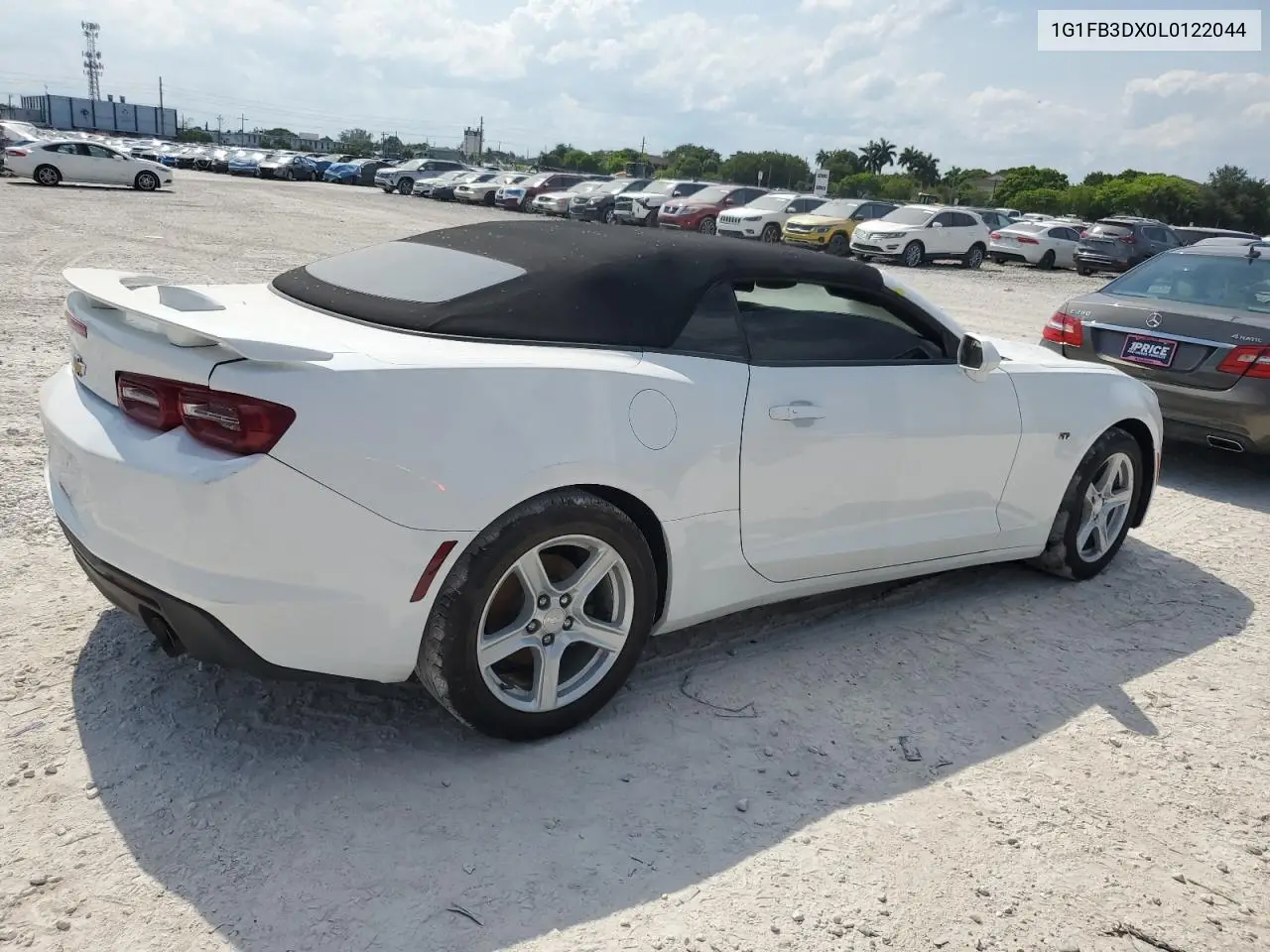 2020 Chevrolet Camaro Ls VIN: 1G1FB3DX0L0122044 Lot: 57953485