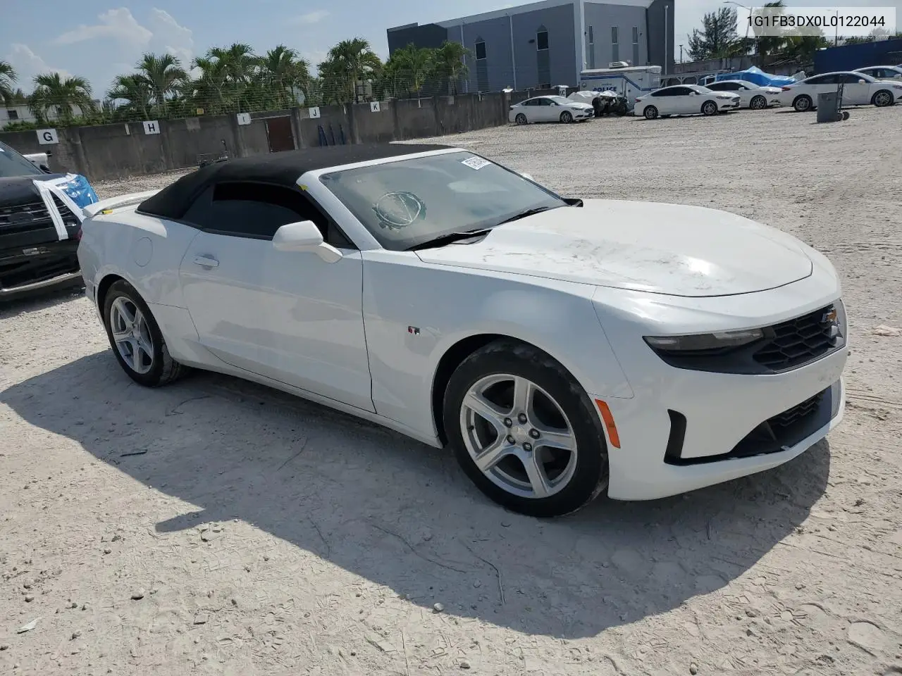 2020 Chevrolet Camaro Ls VIN: 1G1FB3DX0L0122044 Lot: 57953485