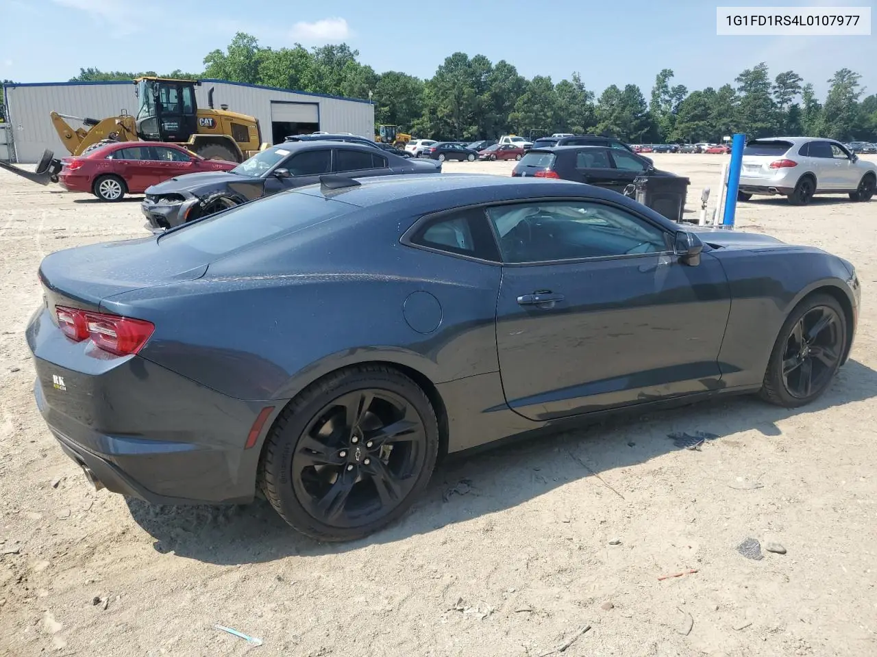 2020 Chevrolet Camaro Lt VIN: 1G1FD1RS4L0107977 Lot: 62764195