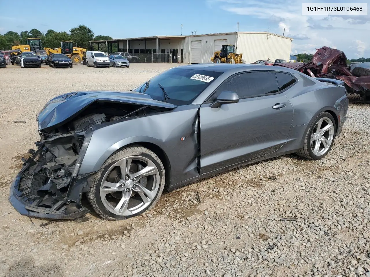 2020 Chevrolet Camaro Lz VIN: 1G1FF1R73L0106468 Lot: 63105035