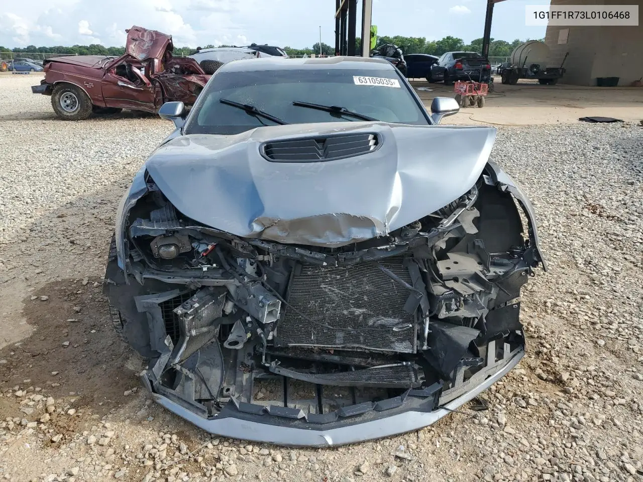 2020 Chevrolet Camaro Lz VIN: 1G1FF1R73L0106468 Lot: 63105035
