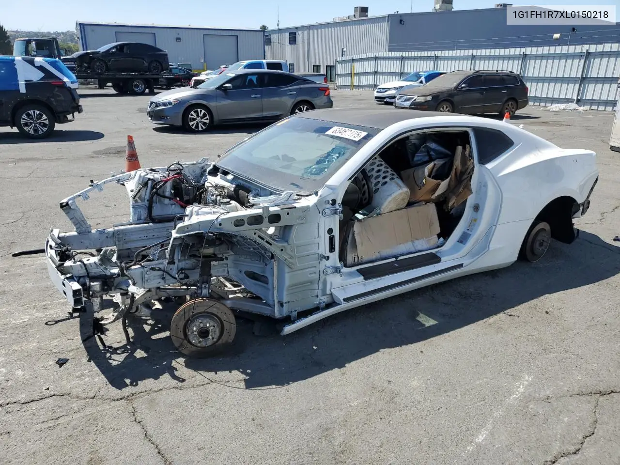 2020 Chevrolet Camaro Ss VIN: 1G1FH1R7XL0150218 Lot: 63462175