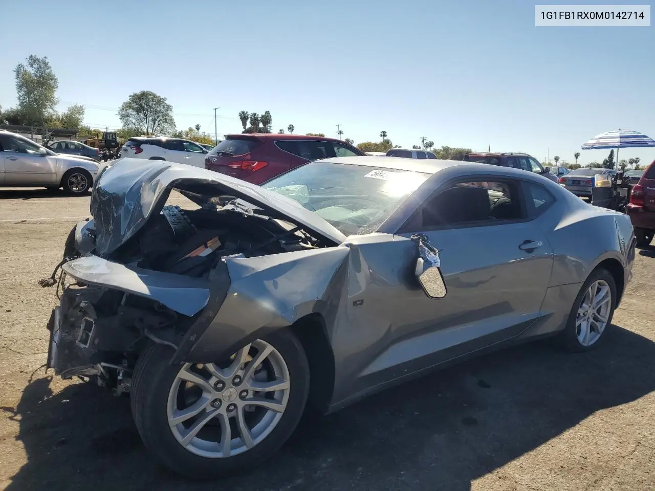 2021 Chevrolet Camaro Ls VIN: 1G1FB1RX0M0142714 Lot: 50430285