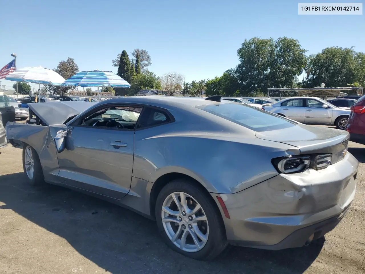2021 Chevrolet Camaro Ls VIN: 1G1FB1RX0M0142714 Lot: 50430285
