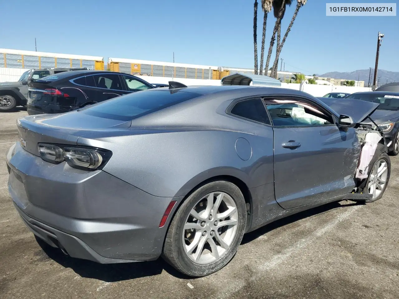 2021 Chevrolet Camaro Ls VIN: 1G1FB1RX0M0142714 Lot: 50430285