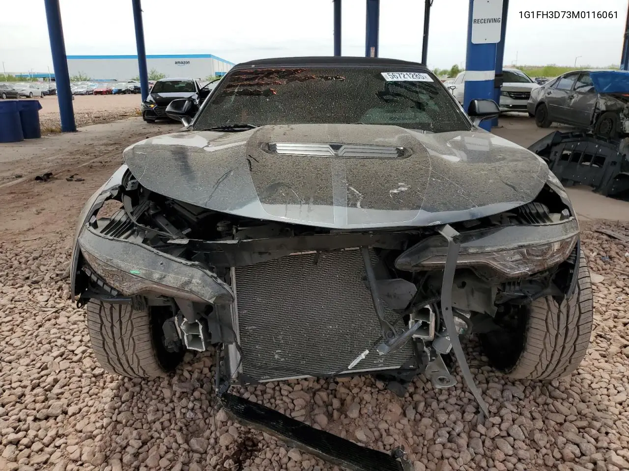 2021 Chevrolet Camaro Ss VIN: 1G1FH3D73M0116061 Lot: 56721285