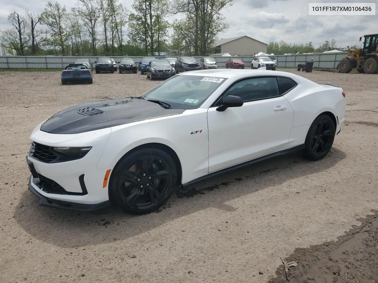 2021 Chevrolet Camaro Lz VIN: 1G1FF1R7XM0106436 Lot: 57131775