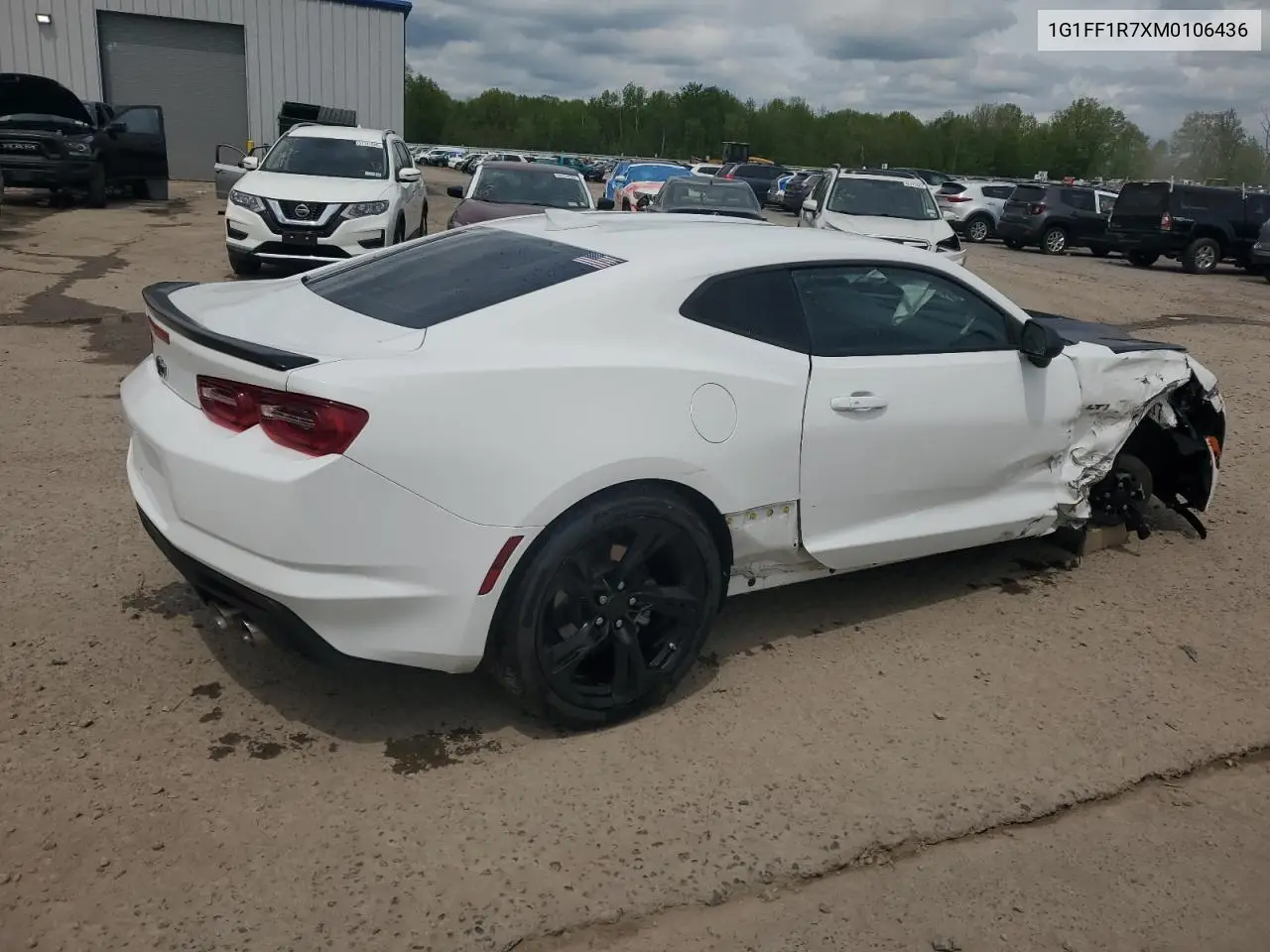 2021 Chevrolet Camaro Lz VIN: 1G1FF1R7XM0106436 Lot: 57131775