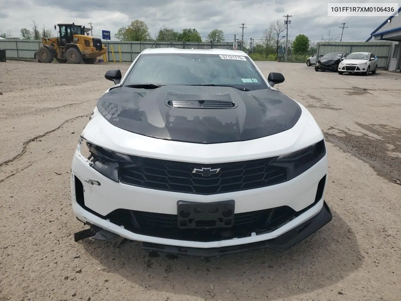 2021 Chevrolet Camaro Lz VIN: 1G1FF1R7XM0106436 Lot: 57131775