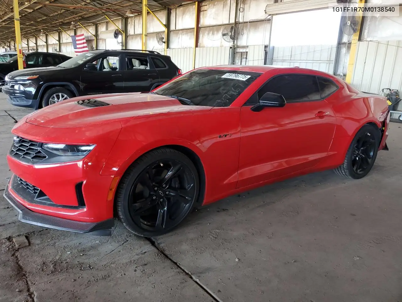 2021 Chevrolet Camaro Lz VIN: 1G1FF1R70M0138540 Lot: 59796775