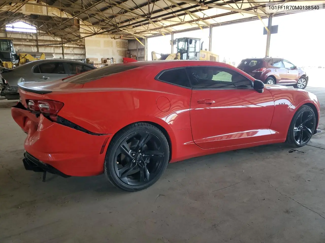 2021 Chevrolet Camaro Lz VIN: 1G1FF1R70M0138540 Lot: 59796775