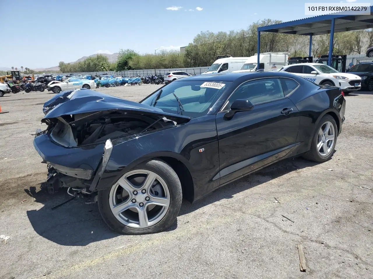 2021 Chevrolet Camaro Ls VIN: 1G1FB1RX8M0142279 Lot: 63538005