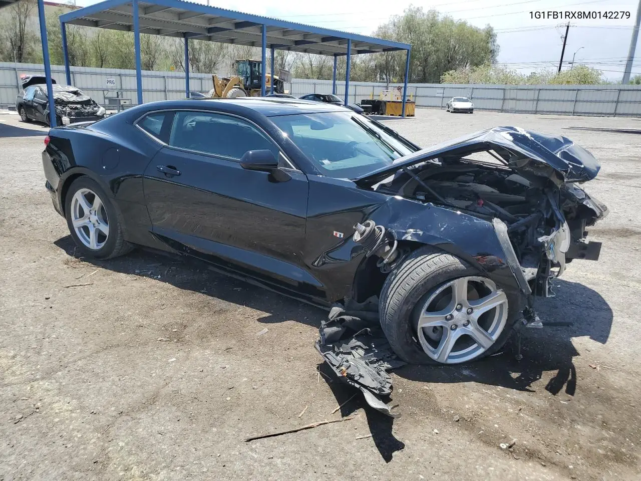 2021 Chevrolet Camaro Ls VIN: 1G1FB1RX8M0142279 Lot: 63538005