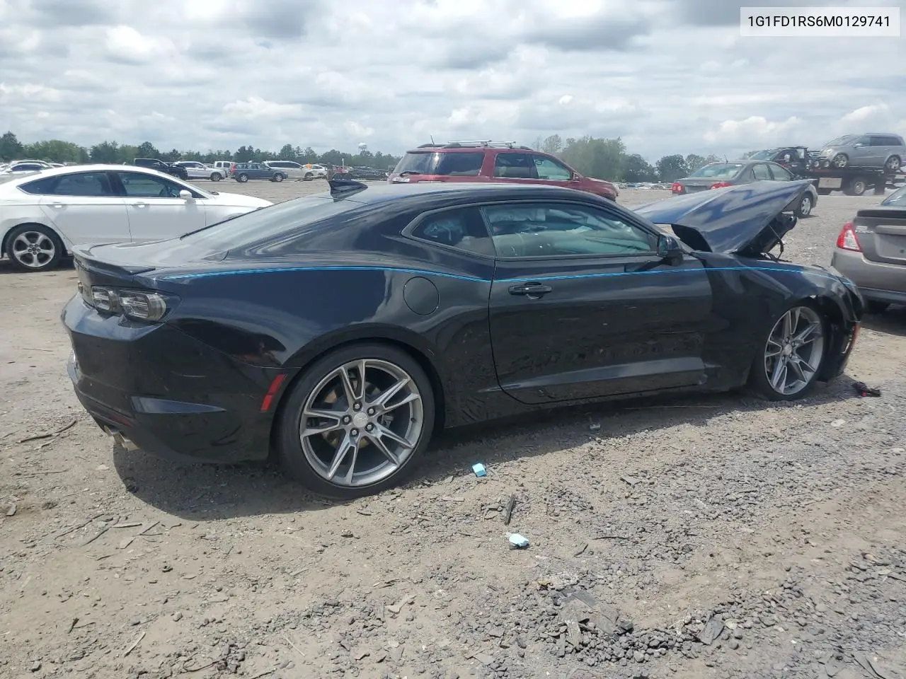 1g1fd1rs6m0129741 1G1FD1RS6M0129741 2021 Chevrolet Camaro Lt