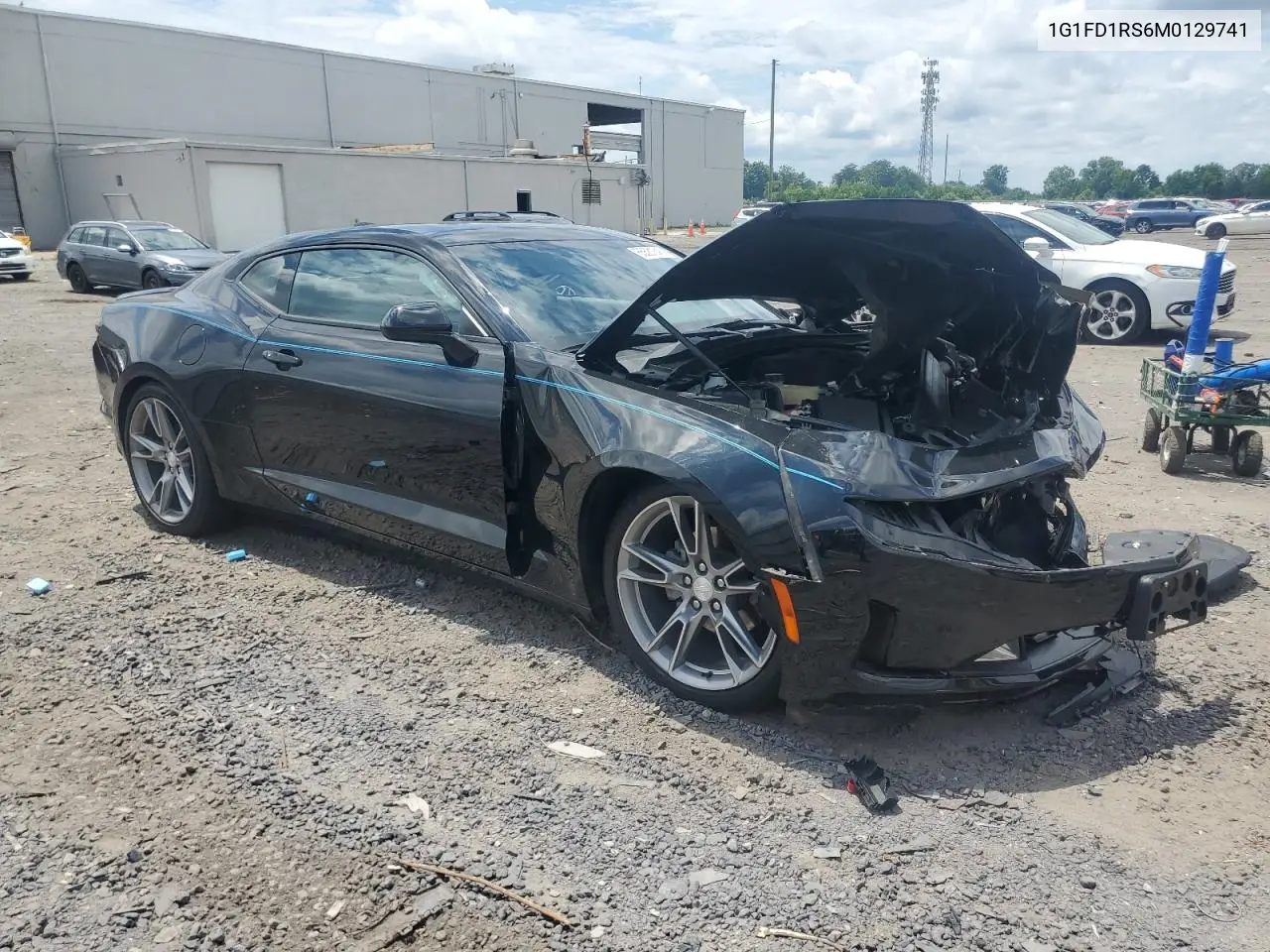 1g1fd1rs6m0129741 1G1FD1RS6M0129741 2021 Chevrolet Camaro Lt