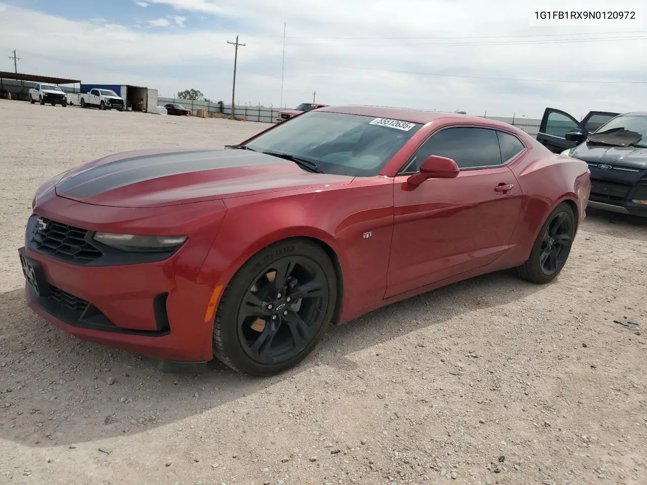 2022 Chevrolet Camaro Ls VIN: 1G1FB1RX9N0120972 Lot: 55512635